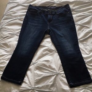 NY and Company Jean crop legging- worn once!